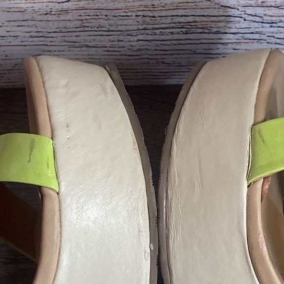 Matisse Women's Sz 8 Multi-Color Platform Wedge Sandals - Picture 7 of 12